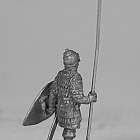 Сборная фигура из металла Русский копейщик (стоит) XIII в., 28 мм, Figures from Leon (L016) (L016)