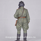 Миниатюра в росписи Гвардии майор, командир танкового батальона, 1945 год. СССР, 1:32, Сибирский партизан (СП147) (СП147)