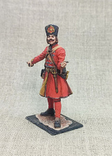 Миниатюра из олова Гренадер Бутырского полка, 1700-1705 гг., 54 мм, Большой полк - фото