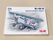 Сборная модель из пластика 72311 Ki-10-II, Японский истребитель-биплан (1/72) ICM - фото