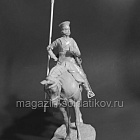 Сборная миниатюра из смолы Улан Ямбургского полка в переходной форме (2 варианта голов), 54 мм, Chronos miniatures (CHM-54388) (CHM-54388)