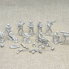 Фигурки из металла Группа поддержки ЧВК (10 миниатюр) 28 мм АРЕС (RA-38) (RA-38)