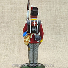 Миниатюра из олова Британский пехотинец 1815 г., 54 мм, Студия Большой полк (ИЛ1764.12.04.54) (ИЛ1764.12.04.54)