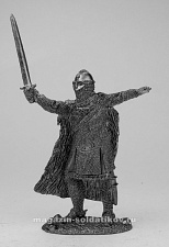 Миниатюра из металла Шведский ярл. Невская битва., 54 мм, Солдатики Публия - фото