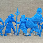 Фигурка из смолы Отряд «Стражи Ра» (голубой цвет) - набор 5 шт. (GK-001) (GK-001 )