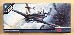 Сборная модель из пластика 12465 Самолёт P-40M/N Warhawk (1:72) Академия (Q445-217) (Q445-217)