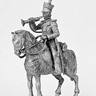 Миниатюра из олова К37 РТ Трубач уланского полка, 1812-14 гг, 54 мм, Ратник