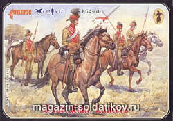Солдатики из пластика Австралийские уланы. Крымская война (1/72) Strelets (054) (054)