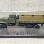КрАЗ - 255Б с тентом зелёный, 1/72 (Q208-133) (Q208-133)