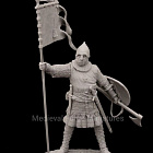 Сборная миниатюра из смолы Русский дружинник XIII век 75 мм (1:24) Medieval Forge Miniatures (C-75-112) (C-75-112)