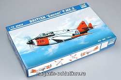 Сборная модель из пластика Самолет «Ганнет» T Mk.2 1:72 Трумпетер