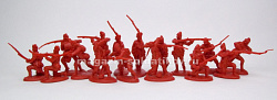 Солдатики из пластика Британская легкая пехота (Brtish light infantry), 1:32, LOD Enterprises (LOD011) (LOD011)