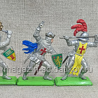 489-073 Английские рыцари, серия 1 (набор 6 шт.) Britains 1/32 (489-073 н6шт) (489-073 н6шт)