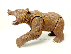 Фигурка из пластика Медведь гриззли ChapMei (704-1044) (704-1044)
