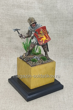 Миниатюра из смолы Рыцарь Товтонского ордена, XV век, 75 мм (575-003) (575-003)