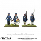 Сборные фигуры из пластика Набор миниатюр Prussian Landwehr Regiment (plastic/metal), 28 мм Warlord (302012501) (302012501)
