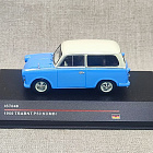 Trabant P50 KOMBI 1959 Blue & Beige, 1:43, IST (Q307-125) (Q307-125)