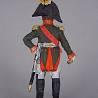 Миниатюра в росписи Генерал Д.С.Дохтуров. Россия, 1812 г., 1:32, Сибирский партизан (СП081) (СП081)