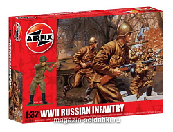 Солдатики из пластика A WW2 Советская пехота (1/32) Airfix (2704) (2704)