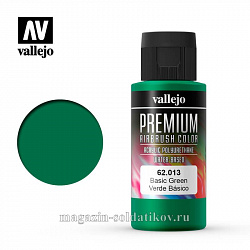 Краска акрил-уретановая Vallejo Premium, зеленая 60 мл, Vallejo Premium