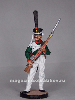 Миниатюра в росписи Гренадер Таврического гренадерского полк, Россия, 1809-14 гг., 1:32, Сибирский партизан (СП113) (СП113)
