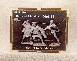Сборная миниатюра из смолы Battle of Adamklisi: Set2, 75 мм, Legion Miniatures (LMAR-010) (LMAR-010)