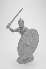 Сборная миниатюра из смолы 54048А-R СП Легионер вспомогательной когорты XXIV легиона, I-II вв. н.э. Солдатики Публия - фото