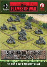 Kradschutzen Platoon (& HQ) (15мм) Flames of War - фото