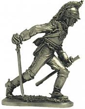 Миниатюра из металла 056. Рядовой кирасирского полка, Франция 1807-1809 гг. EK Castings - фото