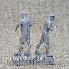 Фигурка из смолы Техники ВКС РФ (Сирия) 2 шт. Набор №8 1:48 Temp Models (48122) (48122)