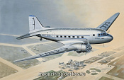 Сборная модель из пластика Пассажирский самолет ПС-84 (1/144) Восточный экспресс - фото