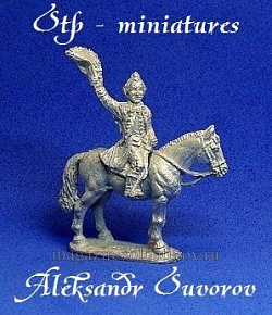 Сборные фигуры из металла Александр Суворов, 28 мм STP-miniatures