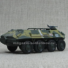 БТР-60П, модель бронетехники 1/72 «Руские танки» №27