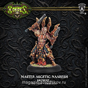 Сборная миниатюра из металла PIP 74058 Skorne Master Ascetic Naaresh BLI Warmachine - фото