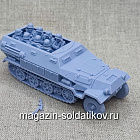 Германский средний полугусеничный бронетранспортёр Sd.Kfz. 251 (A) 1/56 3Д Корнукопия (552-034) (552-034)