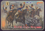 Солдатики из пластика Британские легкие драгуны . Крымская война (1/72) Strelets - фото