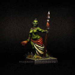 Forc - Female orc, 28 mm, Brother Vinni`s