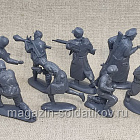 Солдатики из пластика German Volkssturm Defenders set II, 1/32, Mars (32049) (32049)