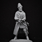 Сборная миниатюра из смолы Полусотенный, полки нового строя, XVII век, 54 мм, TRILOKA miniatures (TLK-54-010) (TLK-54-010)