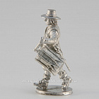 Сборная миниатюра из смолы Барабанщик, идущий, 28 мм, Аванпост