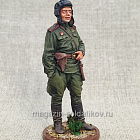 Миниатюра из олова Командир танкового батальона 1944-45 гг., 54 мм (ИЛ1950.14.01.54) (ИЛ1950.14.01.54)