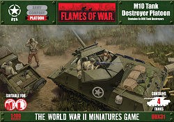 M10 Tank Destroyer Platoon (15мм) Flames of War (UBX31) (UBX31)