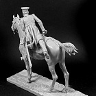 Сборная миниатюра из смолы Обер-офицер армейской конной артиллерии в сюртуке, 54 мм, Chronos miniatures (CHM-54398) (CHM-54398)