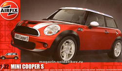 Сборная модель из пластика А Автомобиль Mini Cooper Starter Set (1/32) Airfix (50125) (50125)
