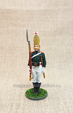 Унтер-офицер Санкт-Петербургского гренадерского полка. Россия, 1802-1805 гг, 54мм - фото