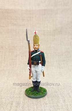 Унтер-офицер Санкт-Петербургского гренадерского полка. Россия, 1802-1805 гг, 54мм (QF0171) (QF0171)