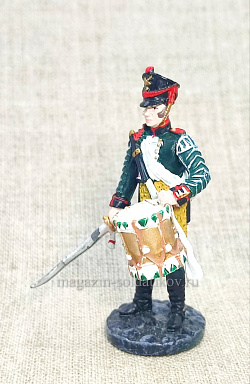 №159 - Барабанщик армейской пешей артиллерии, 1814 г. (НапВ159) (НапВ159)