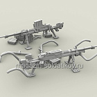 Сборная фигура из смолы SM 3120 Японское противотанковое ружье (тип 97), 1:35, SOGA miniatures (SM-3120) (SM-3120)