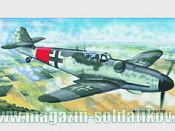 02408 Самолёт  Мессершмитт Bf109G-6 поздняя версия, (1:24) Трумпетер