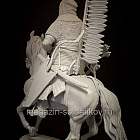 Сборная миниатюра из смолы Знатный воин Крымского ханства, XVI-XVII вв., 75 мм, TRILOKA MINIATURES (TLK-75-043) (TLK-75-043)